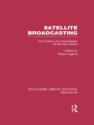 cover image of Satellite Broadcasting